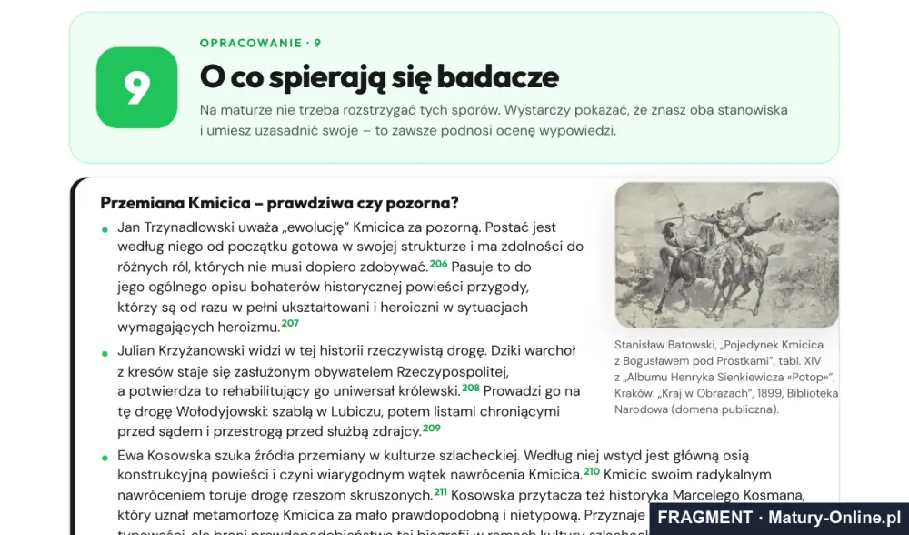 Fragment strony 40 opracowania „Potop”: o co spierają się badacze
