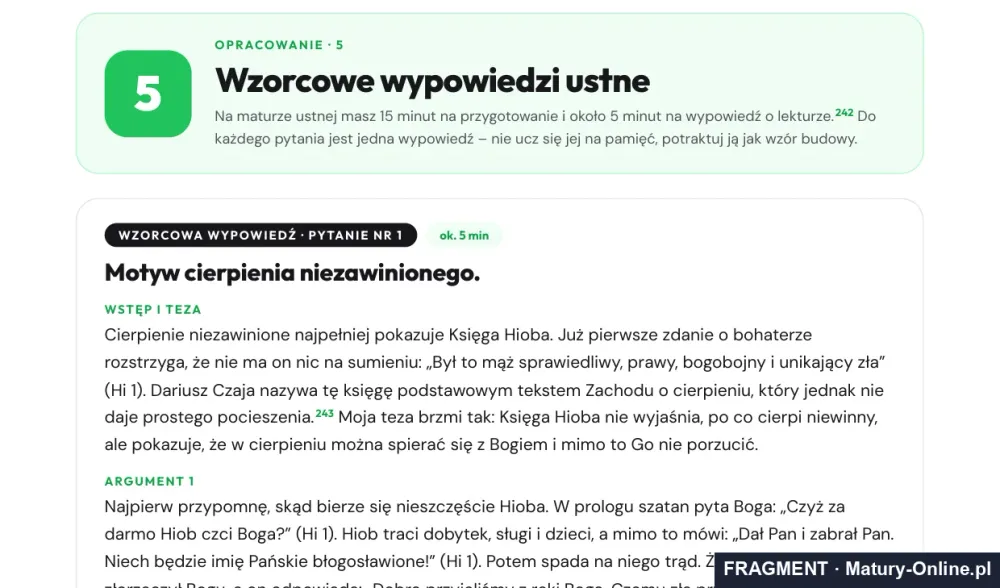 Fragment strony 25 opracowania Starożytność: wzorcowe wypowiedzi ustne