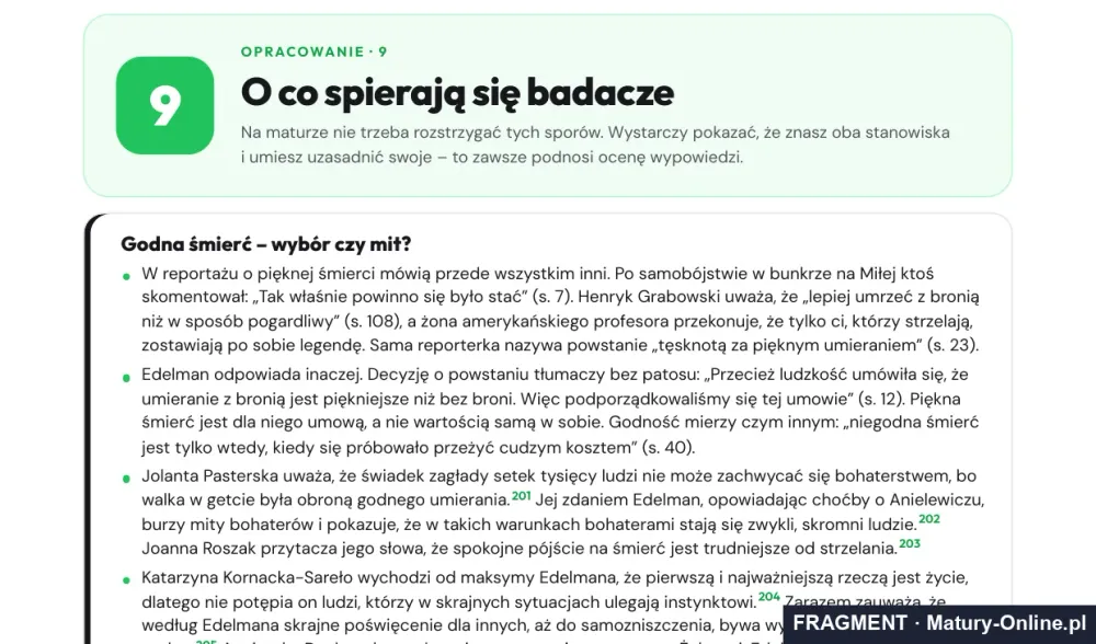 Fragment strony 39 opracowania „Zdążyć przed Panem Bogiem”: o co spierają się badacze